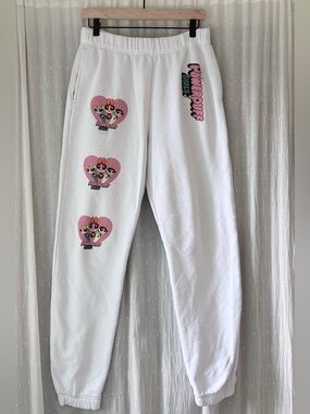Cartoon Network White Powerpuff Girls Joggers